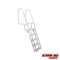 Extreme Max Extreme Max 3005.3916 Deluxe Flip-Up Dock Ladder with Welded Step Assembly - 5-Step 3005.3916 - alternate 1